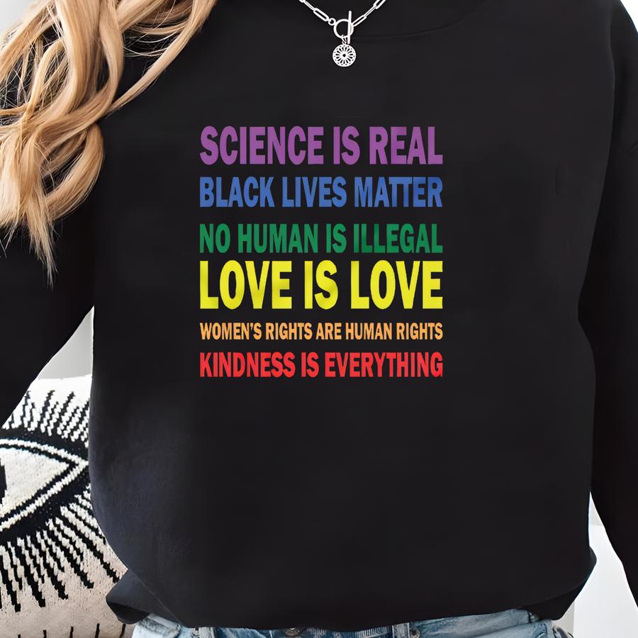 Science Is Real | Bella + Canvas Sweatshirt Science Is Real | Bella + Canvas Sweatshirt
