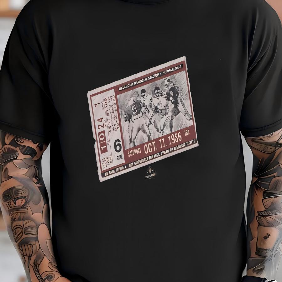 Bedlam '86 | Oklahoma | Football | Bedlam | Okie | Ou | Osu | Sooners T-shirt