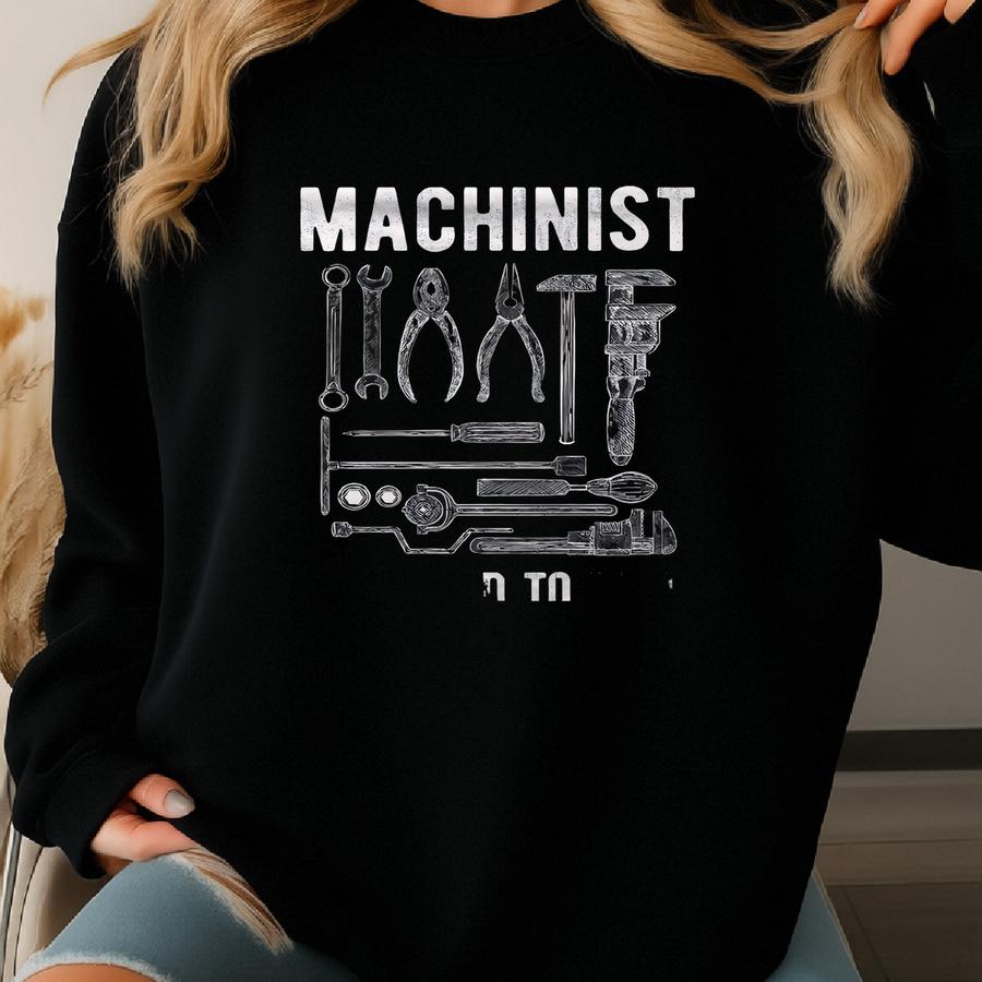 Machine Operator Gift. Machinist Shirt. Machinist Gift. Machine Operator Shirt. Future Machinist Gift. Licensed To Mill #os2409 Sweatshirt