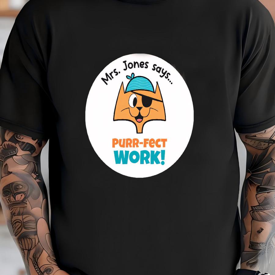 Personalized Teacher Stickers, Pirate Stickers, Teacher Reward Stickers, Good Job Stickers, Teacher Stickers, Teacher Gift T-shirt