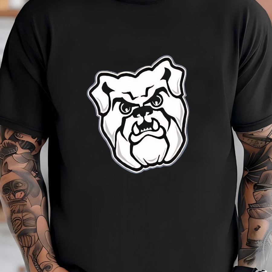 Ncaa Butler University Bulldogs 1178 Navy College Logo 100% Cotton Fabric By Sykel! T-shirt