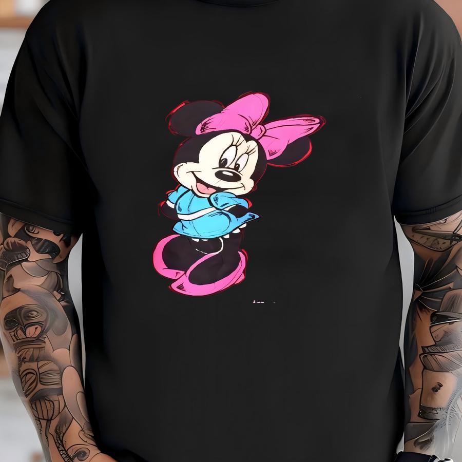 Rare!! Vintage 90s Mouse Cartoon Pullover Jumper Sweatshirt Nice Design T-shirt