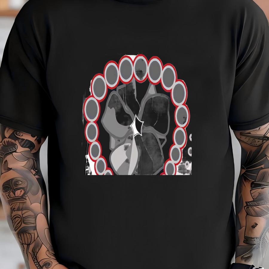 Psycho Sugar Skull Print 24x36 Print T-shirt