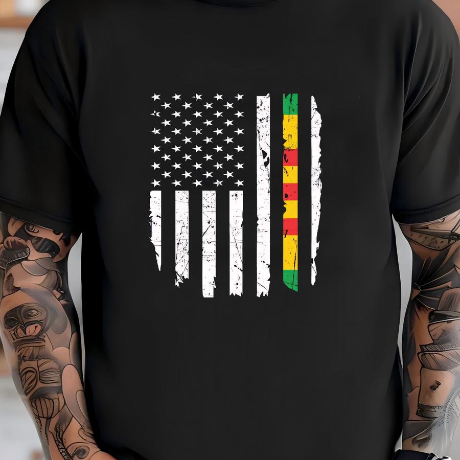 Vietnam Veteran American Flag Usa Patriotic, Hoodie, Tank Top, Hoodie, Sweatshirt, Long Sve, Hoodie, Apparel Gift T-shirt