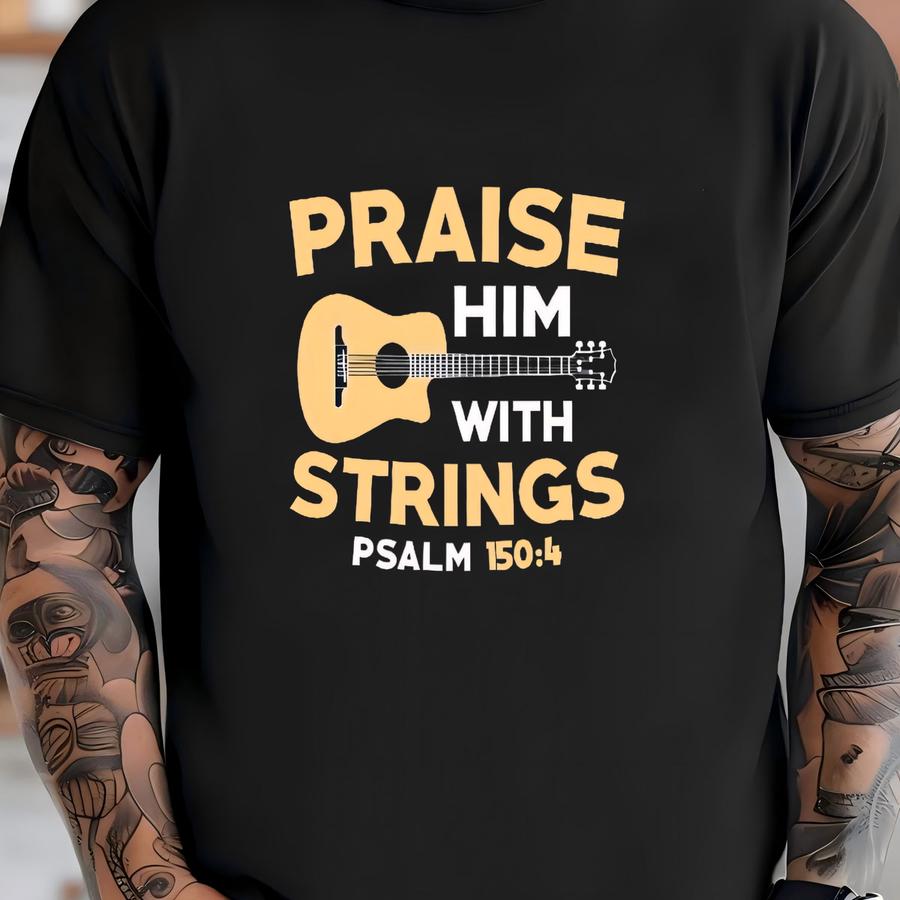 Christian Music Guitarist Apparel Gift | Hoodie | Long Sve | Sweatshirt | Hoodie | Tank Top T-shirt