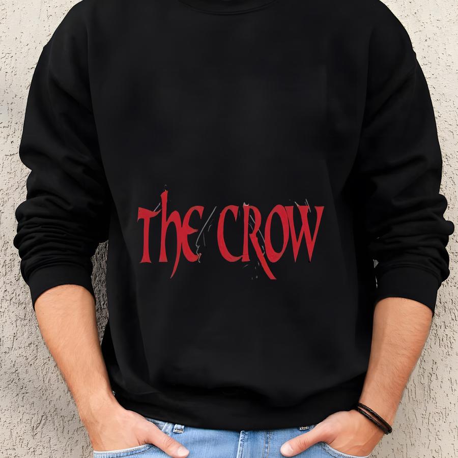 The Crow Sugar Skull Print 24x36 Print Sweatshirt