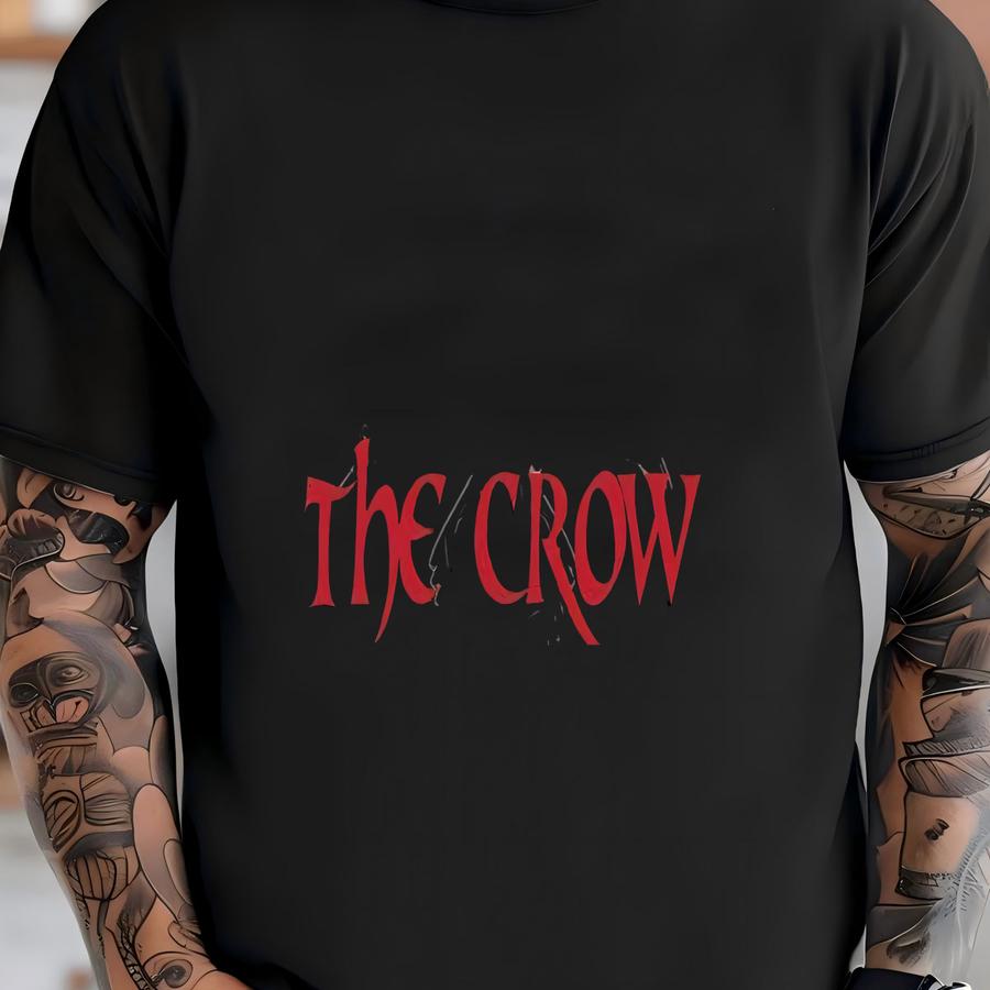 The Crow Sugar Skull Print 24x36 Print T-shirt
