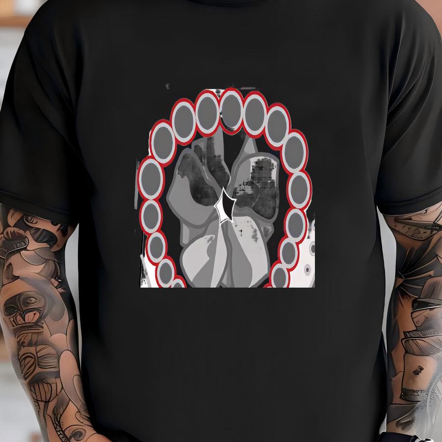 Psycho Sugar Skull Print 11x17 Print T-shirt