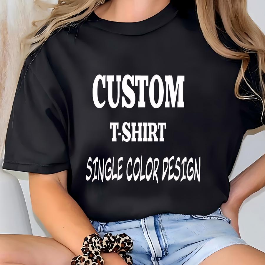 Custom Shirt-custom Hoodie, Mens Custom Shirt, Personalized Hoodies, Customized Apparel, Custom Tees, Personalized Tees T-shirt