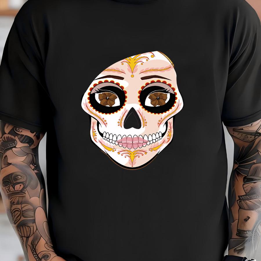 The Trio Of Potter, Weasley And Granger Sugar Skull 11x17 Print T-shirt