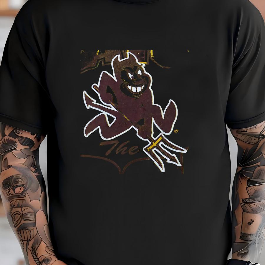 Vintage Asu Basketball T Shirt Medium Arizona State University T-shirt