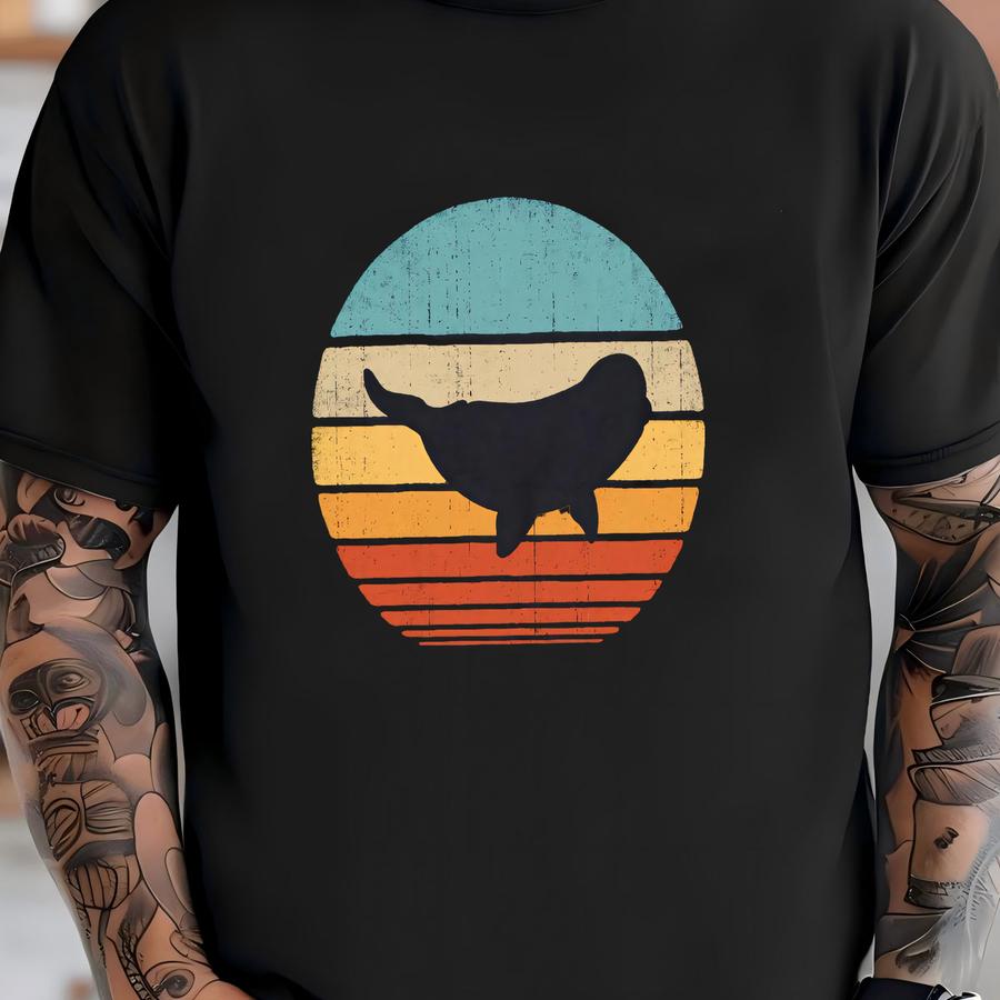 Beluga Whale Sunset Shirt / Beluga Whale Shirt / Whale Gifts / Whale Lover / Retro Vintage / Animal Lovers / Marine Mammal / Tank Top Hoodie T-shirt
