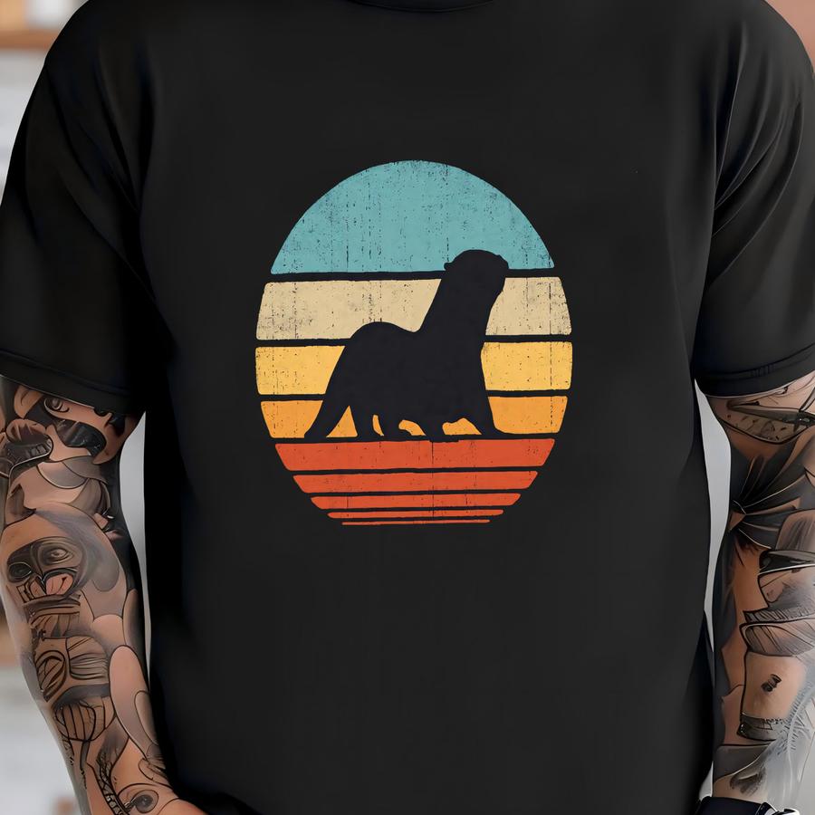 Otter Sunset Shirt / Otter Shirt / Otters Gifts / Retro Vintage / Otter Lover / Animal Lovers / Otter Print Art / Tank Top / Hoodie T-shirt