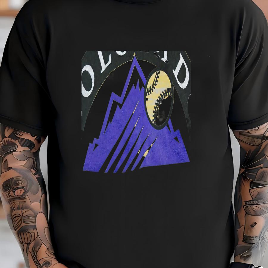 Colorado Rockies Baseball T Shirt T-shirt