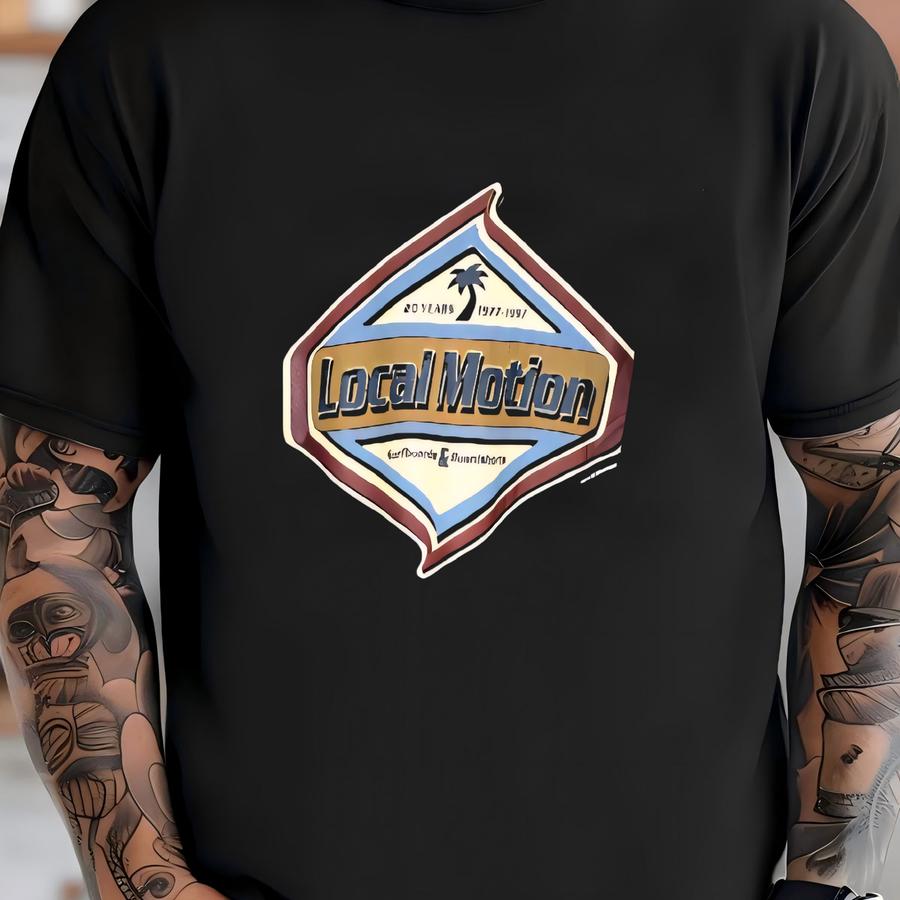 Rare!! Vintage 90s Local Motion Hawaii Pullover Jumper Sweatshirt Surfwear Surfboards Style Hawaii Beach T-shirt