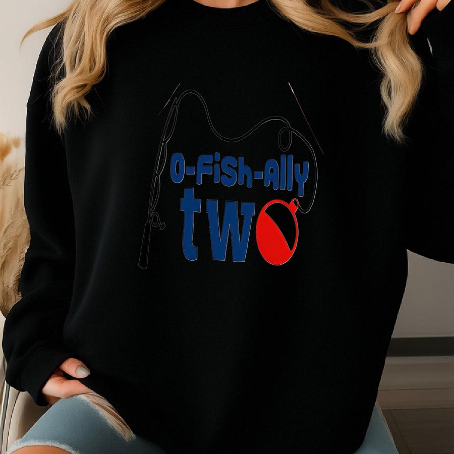 Fish 2nd Birthday Shirt O Fish Ally 2 Sweatshirt