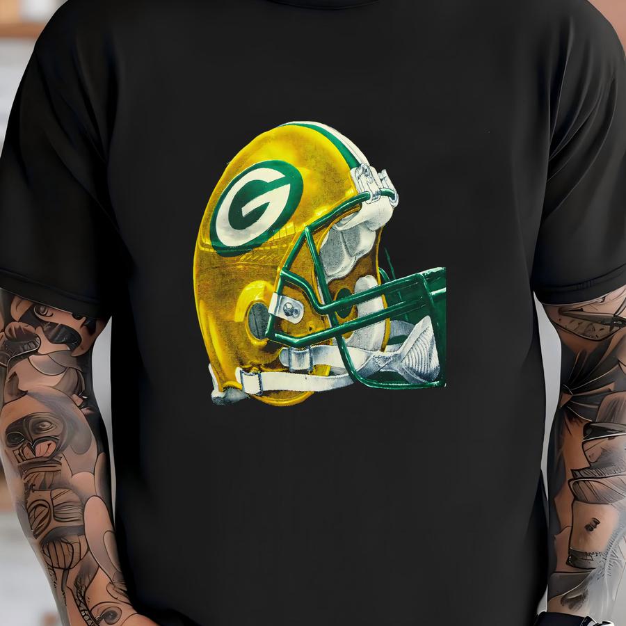 Green Bay Long Sve Shirt Vintage T-shirt