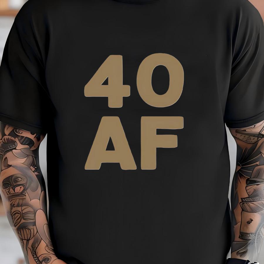 40 Af Trucker Hat // Unbeatable Quality And Price // Forty // Birthday Celebration // Big 40 T-shirt