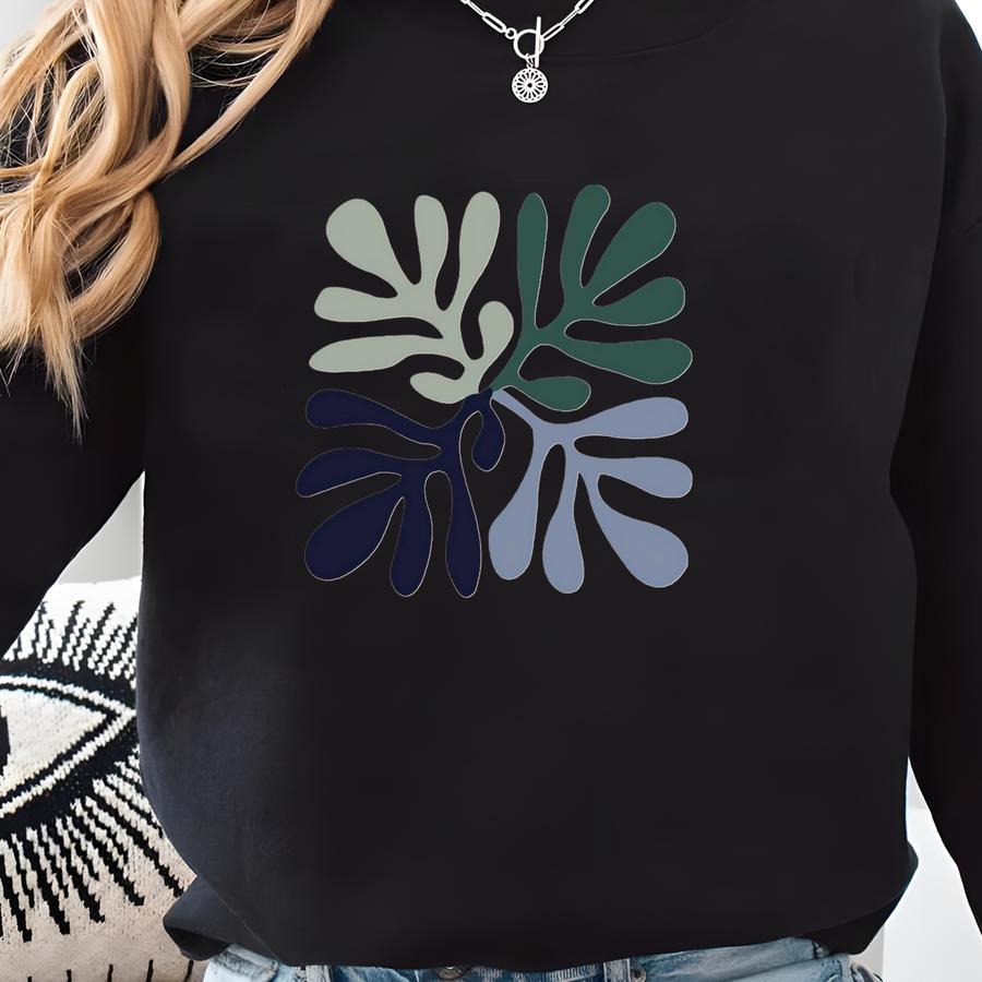 Henri Matisse Premium Matte Poster, Papiers Découpés Poster, Matisse Wall Art V18 Sweatshirt