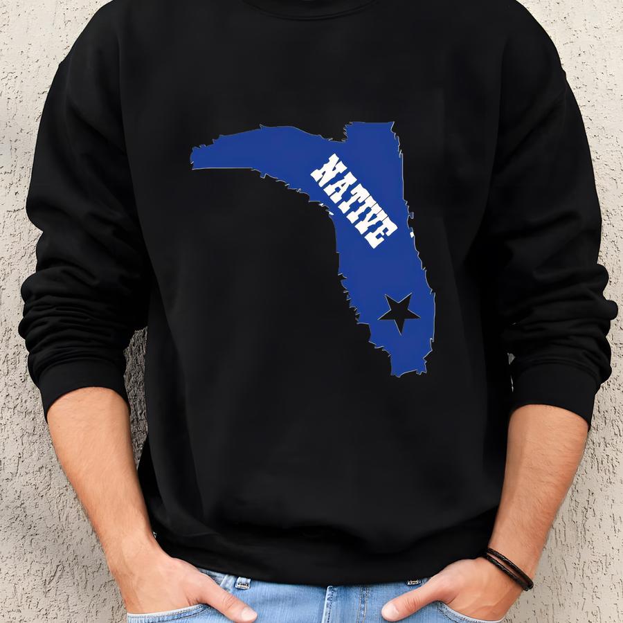 Florida Native Boot Trucker Hat: True Floridian Pride Sweatshirt