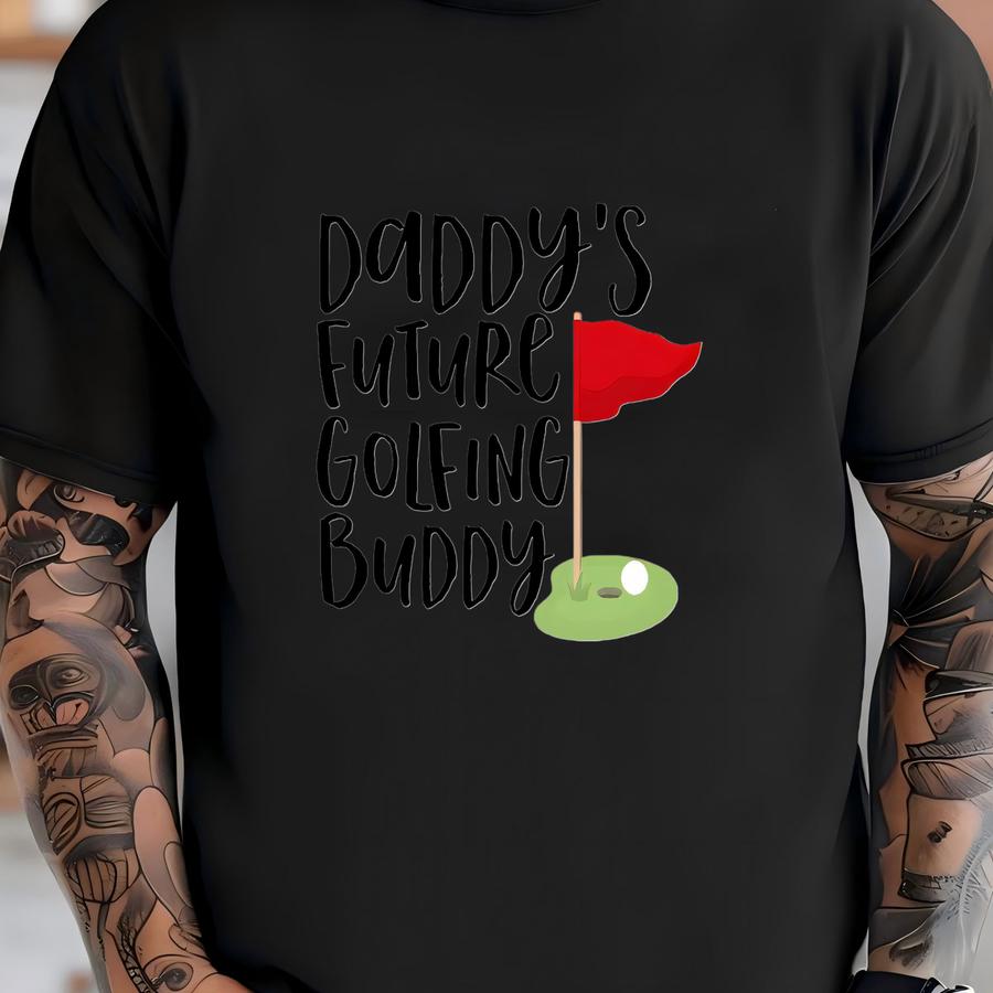 Daddy's Future Golfing Buddy Bodysuit, Baby Bodysuit Baby Shower Gift, Baby Outfit, Baby Boy ® T-shirt