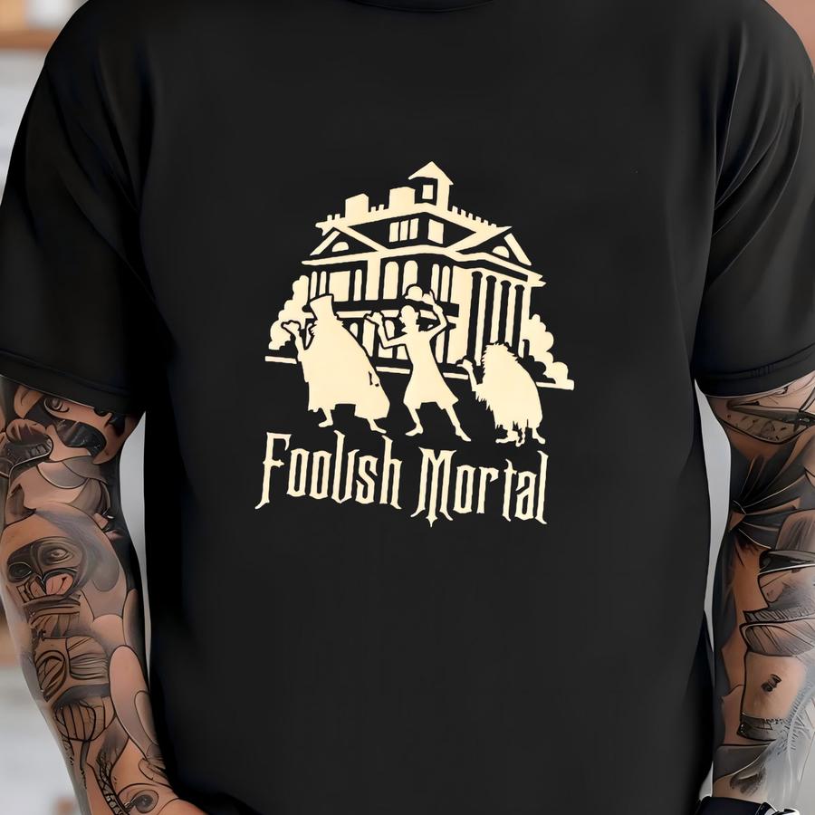 Haunted Mansion Baby Bodysuit, Foolish Mortal T-shirt