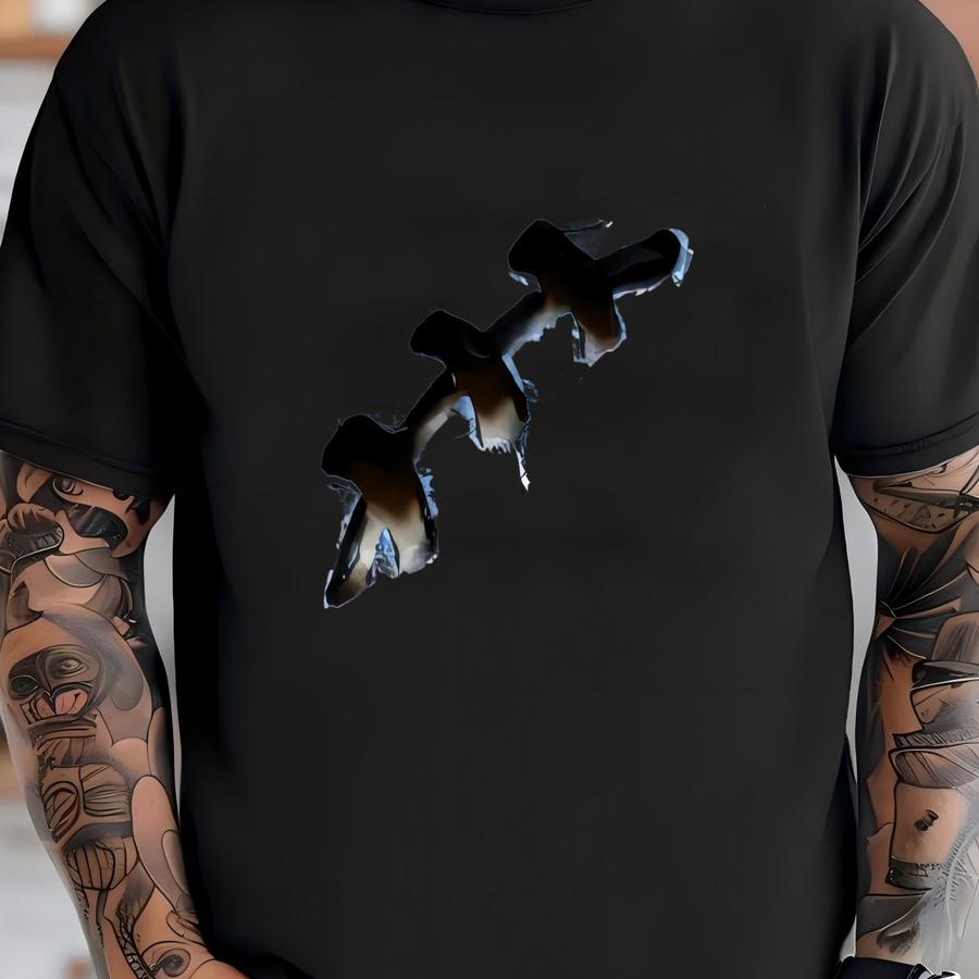 Football Mom Ornament: Rustic Metal Christmas Decor T-shirt