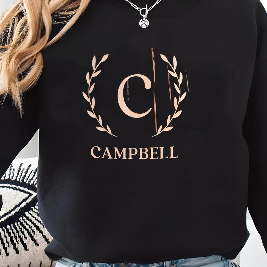 Laurel Initial Personalized Monogram Pumpkins, Halloween Decor, Custom Decor For Halloween, Personalized Fall Decor, Pumpkin Decor Sweatshirt