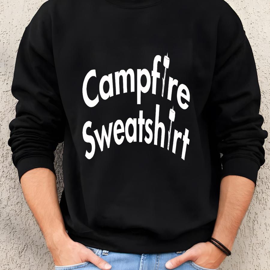 Campfire Sweatshirt, Fall Camping Sweatshirt, Fall Sweatshirt, Camping Shirt, Outdoor Sweatshirt, Glamping, Camper Sweatshirt, Hiking Sweatshirt
