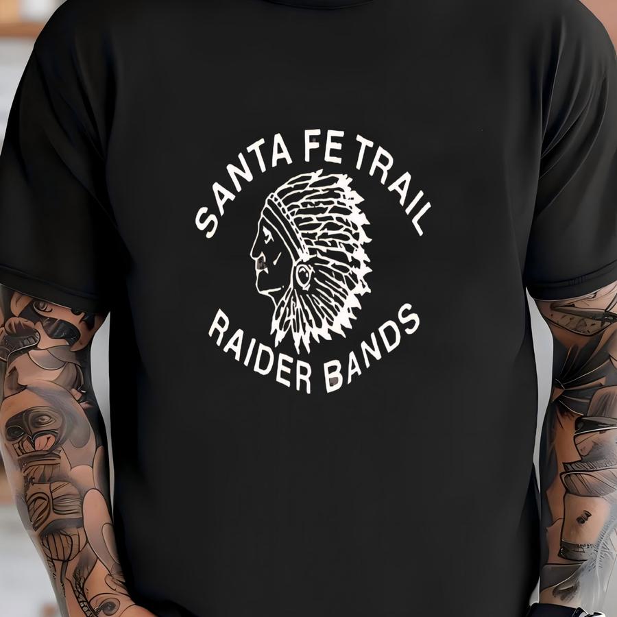 Rare!! Vintage 90s Santa Fe Trail Spellout Pullover Jumper Sweatshirt T-shirt