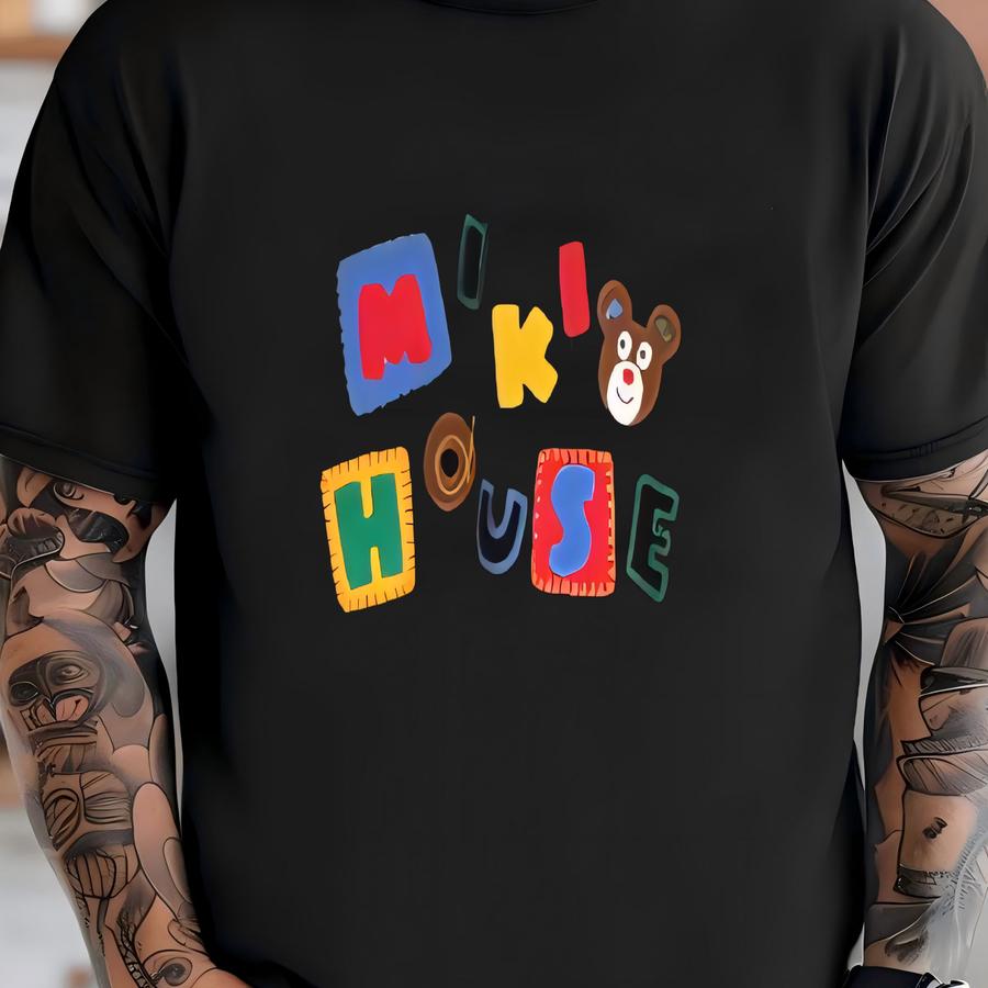 Rare!! Miki House Spellout Multicolor Y Pullover Jumper Sweatshirt T-shirt