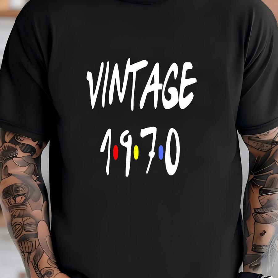 50th Birthday Shirt - Vintage 1970 Shirt - O Fifty - 50 Years Old Shirt - Birthday Shirt - 1970 Hoodie - Fifty Shirt - Born In 1970 T-shirt
