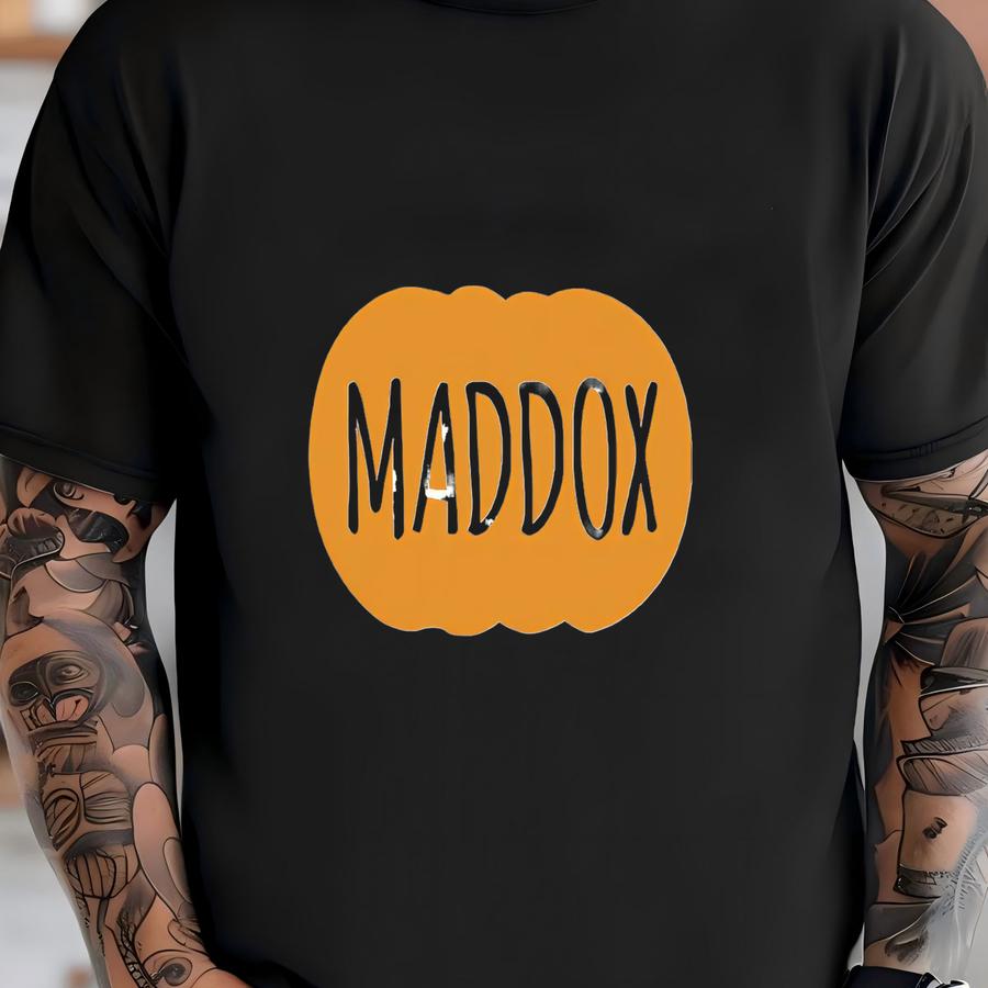 Personalized Pumpkin Toddler Shirt - Custom Fall Kids Shirt- Cute Fall Toddler Shirt- Pumpkin Kids Tee T-shirt