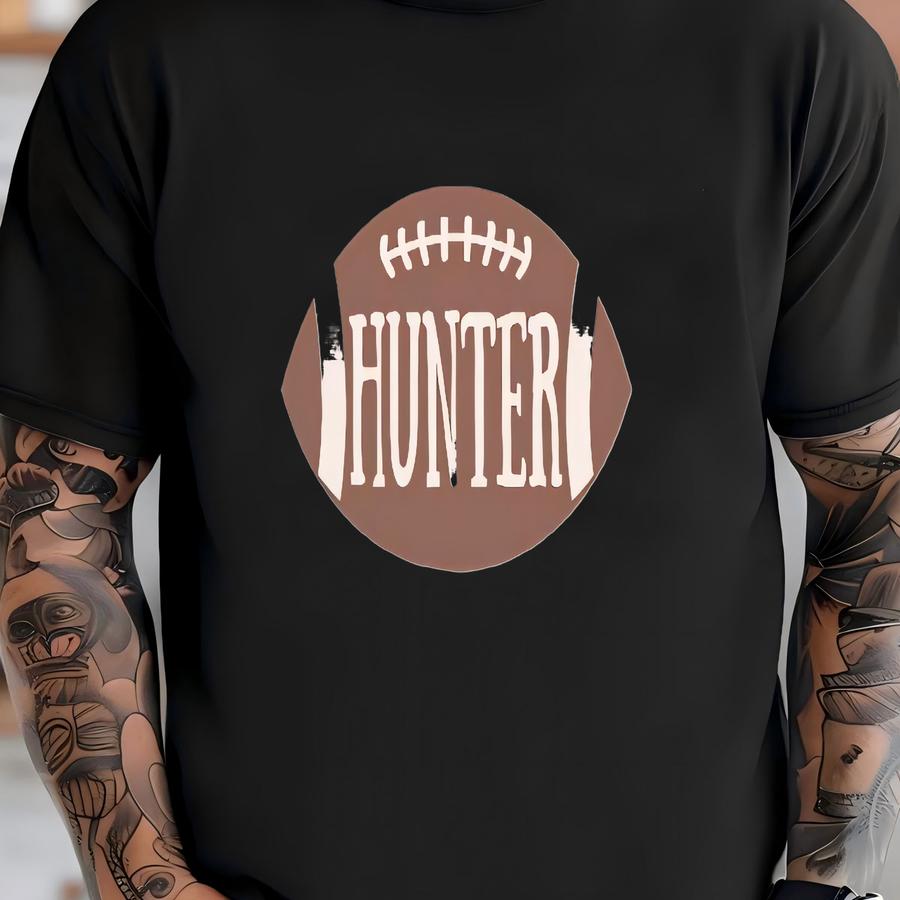 Personalized Football Baby ® - Football Baby ® - Cute Fall ® - Football Name Baby ® T-shirt