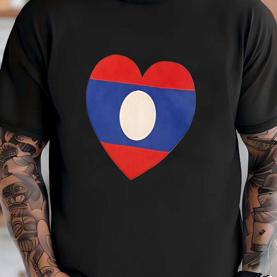 Country Flag Baby Bib. 1 Flag Whole Heart Or Can Be Half/half Heart. T-shirt