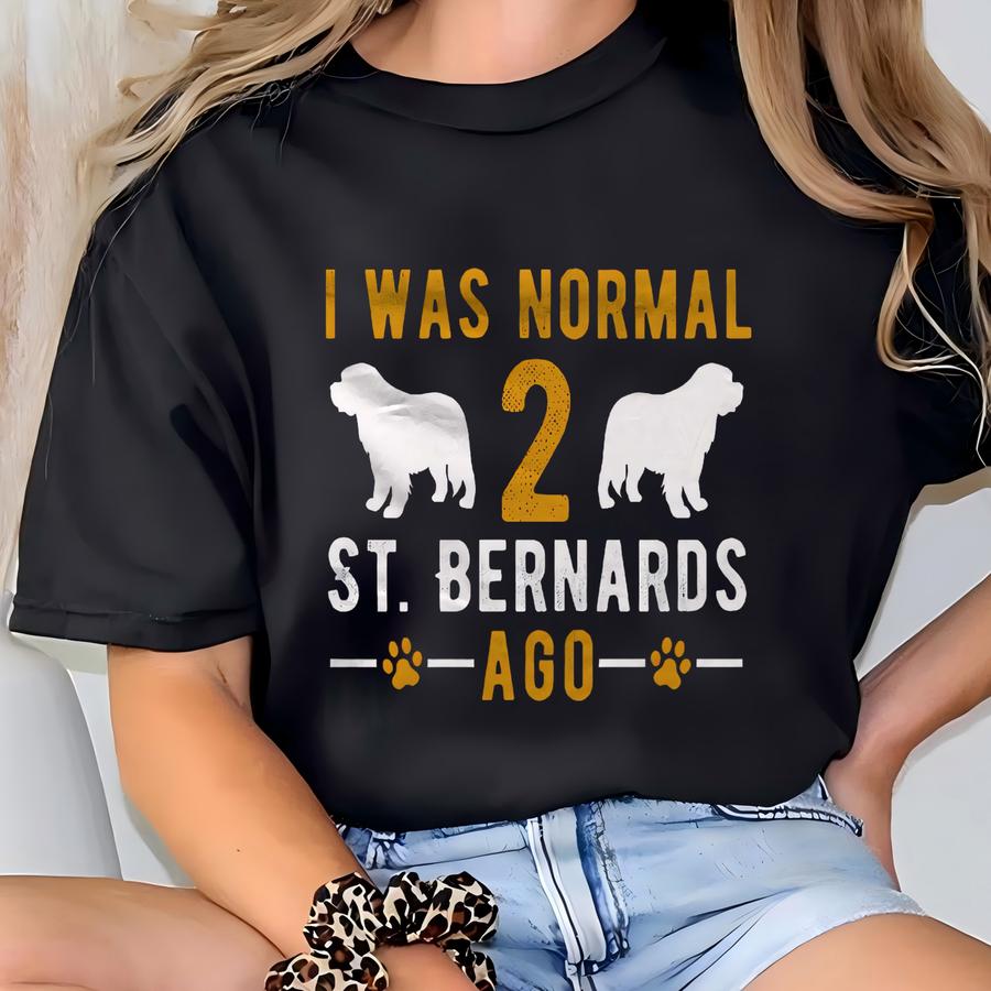 St Bernard Hoodie. St Bernard Gift. St Bernard Owner Shirt. Dog Lover Gift. Dog Lover Shirt. Dog Shirt. Dog Owner Gift. St Bernard #os6042 T-shirt