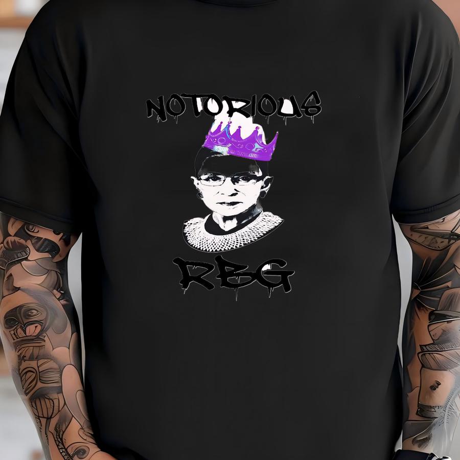 Notorious Rgb // Ruth Bader // Custom // Trucker Hat // Retro // Lets Get Political T-shirt