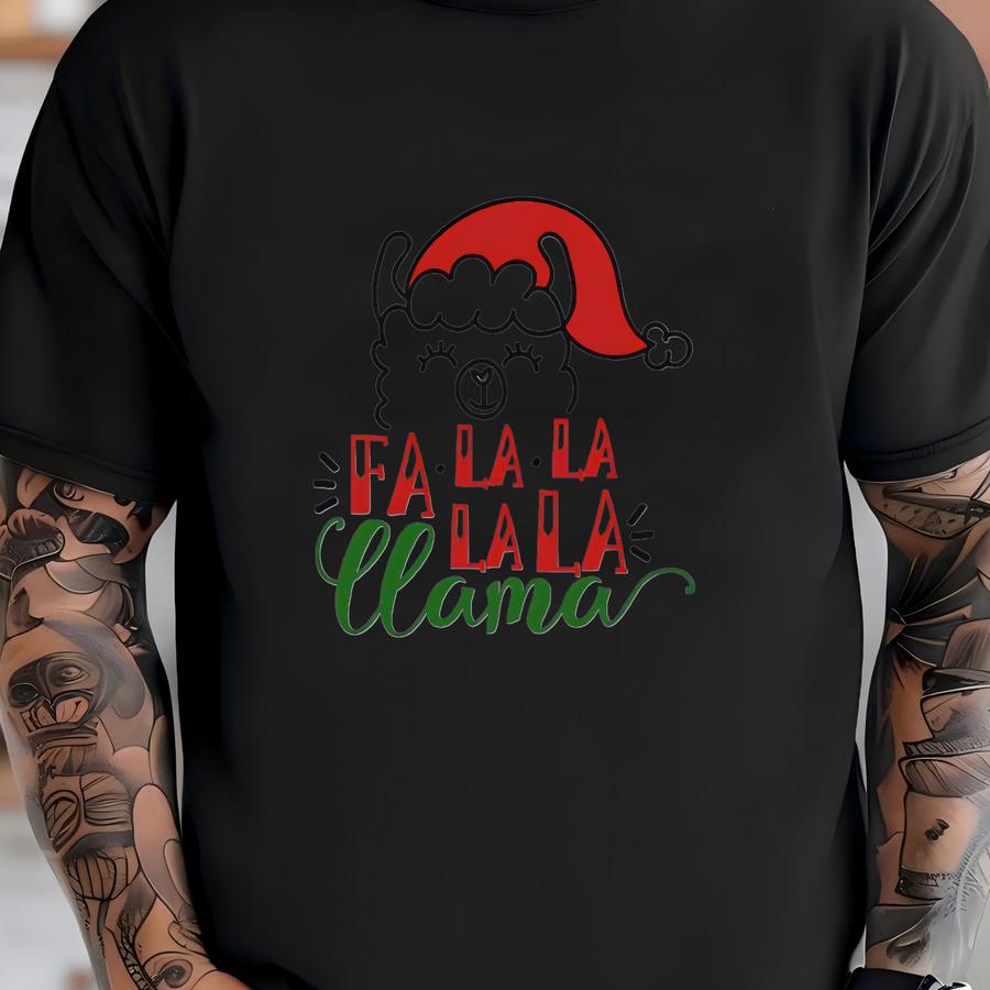 Fa La Llama Christmas Baby ® - Funny Christmas ® - Cute Llama Baby ® T-shirt