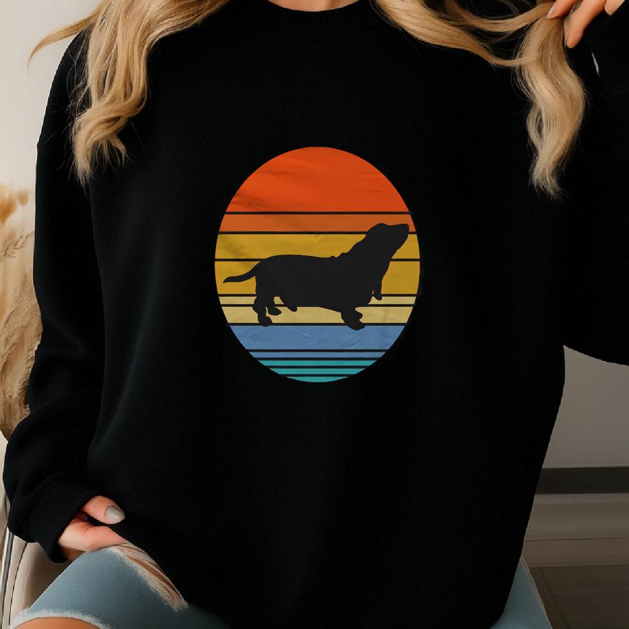 Basset Hound Dad Gift Basset Hound Shirt Dog Shirt Dog Lover Shirt Gift For Her Basset Hound T-shirt Dog Dad Shirt T Shirt #os3054 Sweatshirt