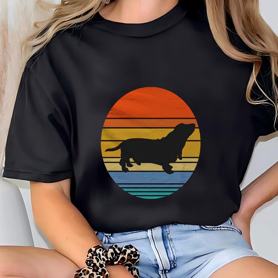 Basset Hound Dad Gift Basset Hound Shirt Dog Shirt Dog Lover Shirt Gift For Her Basset Hound Hoodie Dog Dad Shirt T Shirt #os3054 T-shirt