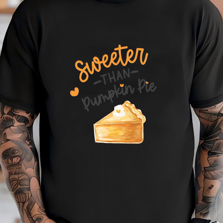 Sweeter Than Pumpkin Pie Toddler Shirt - Fall Toddler Shirt- Cute Fall Shirt- Pumpkin Pie Toddler Shirt T-shirt
