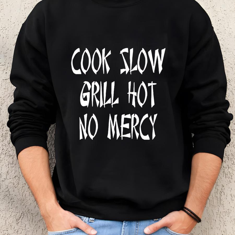Cook Slow Grill Hot Apron: Kobra Kai Karate Kid Style Sweatshirt