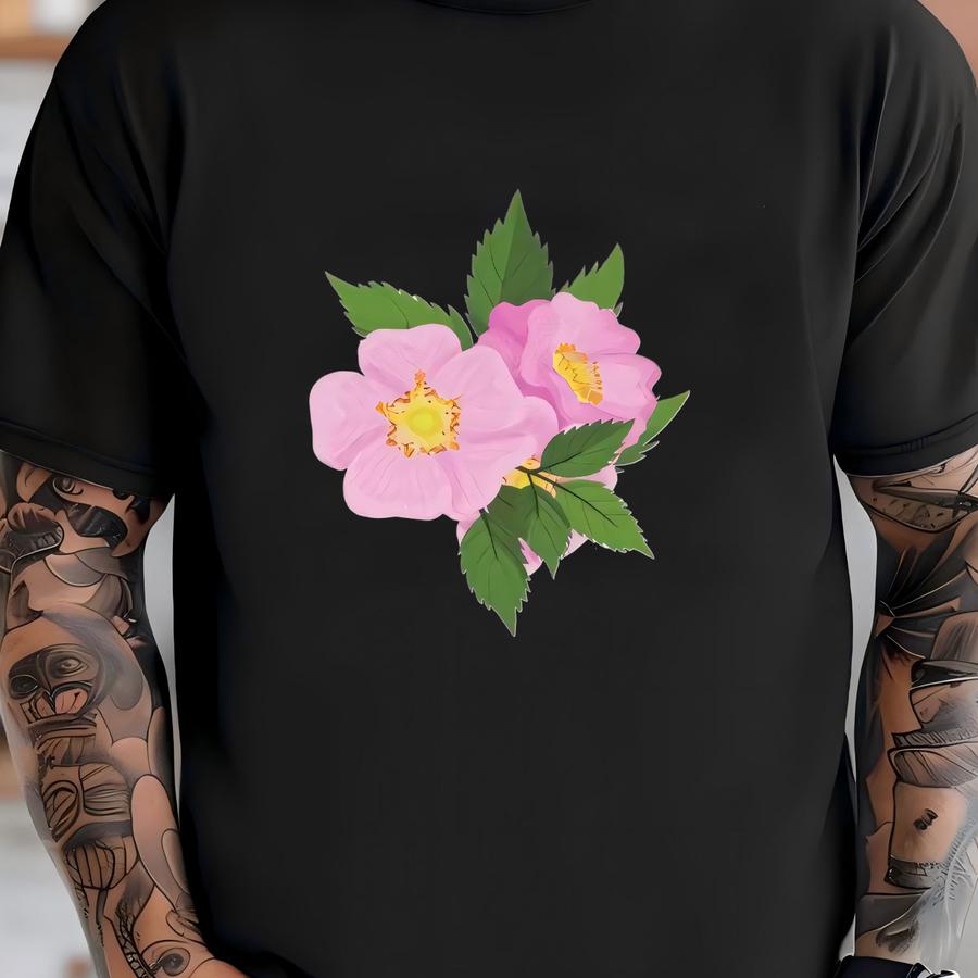 Iowa State Flower Hoodie Unisex - Iowa Pullover Hoodie T-shirt
