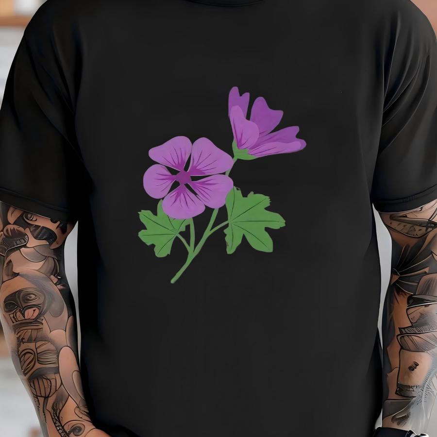 New Jersey State Flower Hoodie Unisex - New Jersey Pullover Hoodie T-shirt