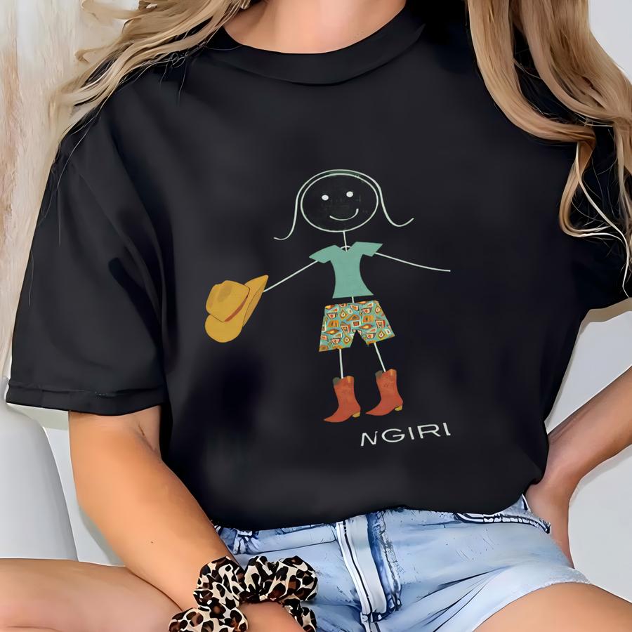 Youth Funny Girls Cowgirl Hoodie, Girl Rodeo Horse Gift, Rancher - Cowgirl Gift - Kids Cowgirl Shirt - Cowgirl Tee - Horse Lover Shirt T-shirt