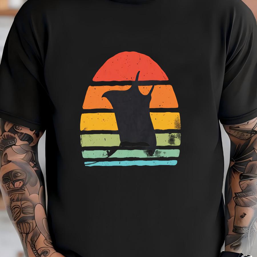 Always Be Yourself Stingray Sunset Shirt / Stingray Shirt / Stingray Gifts / Gift For Stingray Lovers / Retro Vintage / Tank Top / Hoodie T-shirt