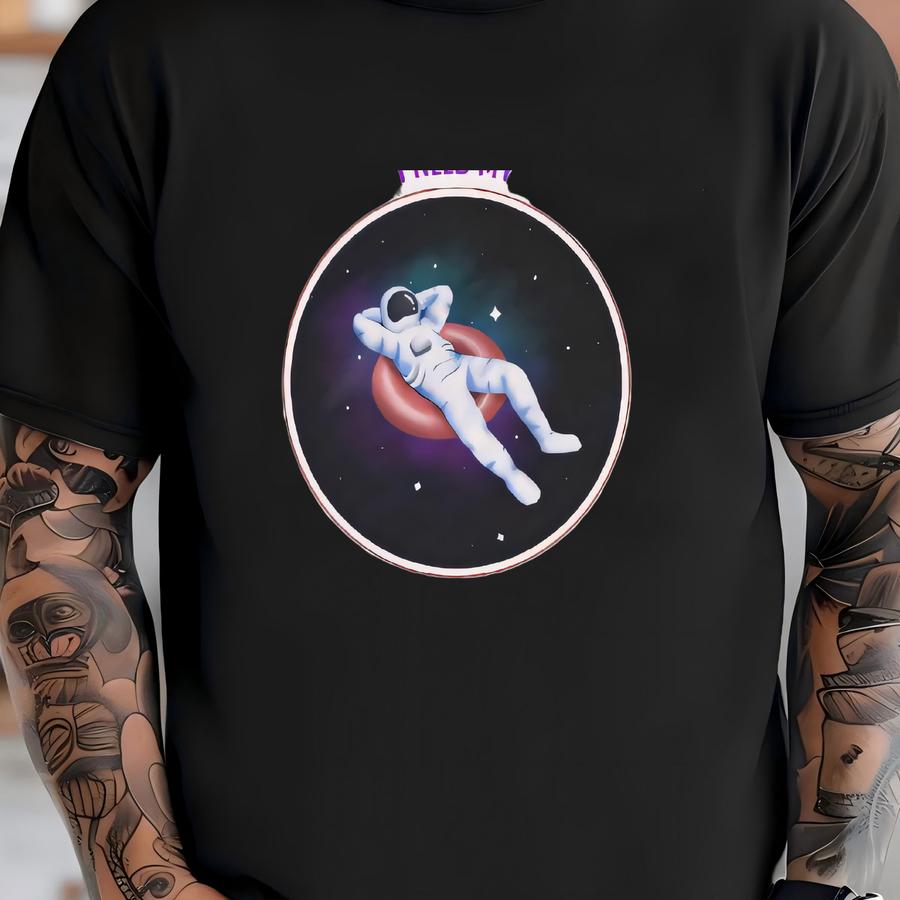 I Need My Space - Nasa Astronaut Men’s Long Sve Shirt T-shirt