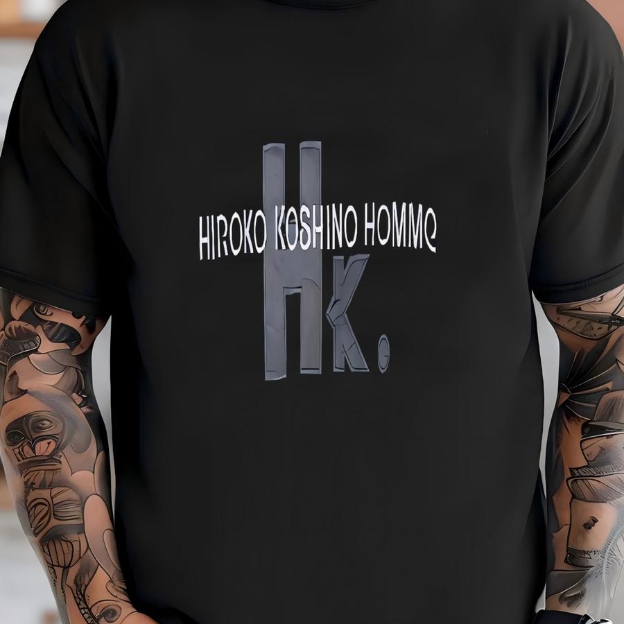 Vintage Hiroko Koshino Homme Y Big Logo Sweatshirt Medium Size T-shirt