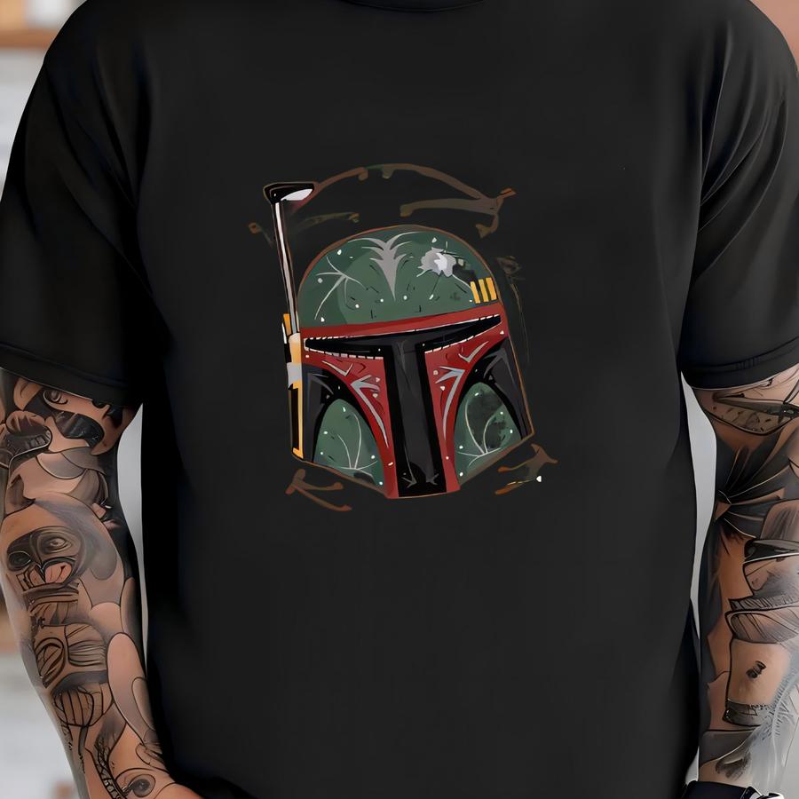 Boba Fett Sugar Skull Shirt T-shirt