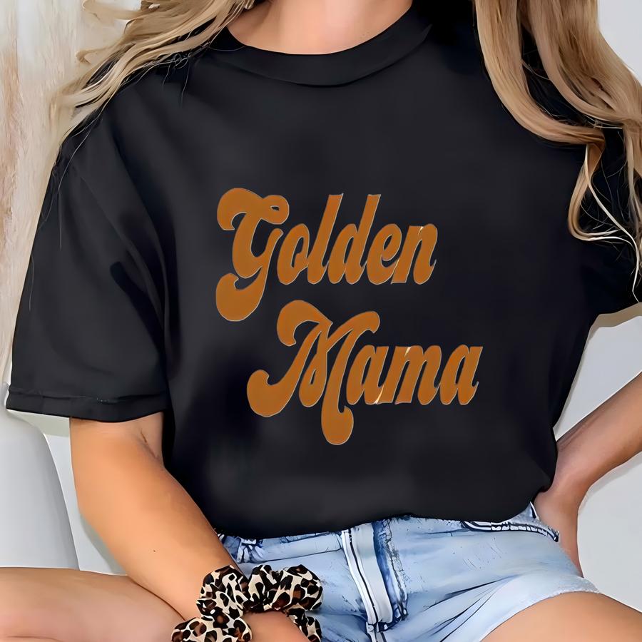 Golden Retriever Mama Crewneck Sweatshirt - Women's Sweatshirt - Golden Retriever Tshirt - Golden Retriever Lover Hoodie - Great Gift Idea T-shirt